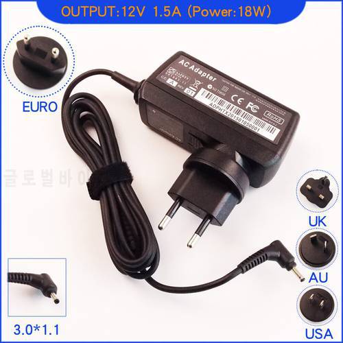12V 1.5A Notebook Ac Adapter Charger for Acer Iconia Tab A500 ADP-18TB C 8GB W3 A500-10S08U A500-10S16u A501P A501-10S32U