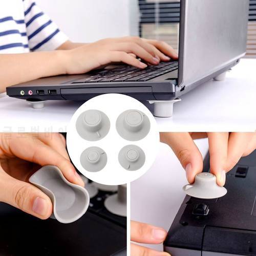 4PC Laptop Notebook Heat Reduction Pad Cooling Feet Cooler Stand Holder Suction Leg Set Notebook Accessory Laptop Stand STOCK