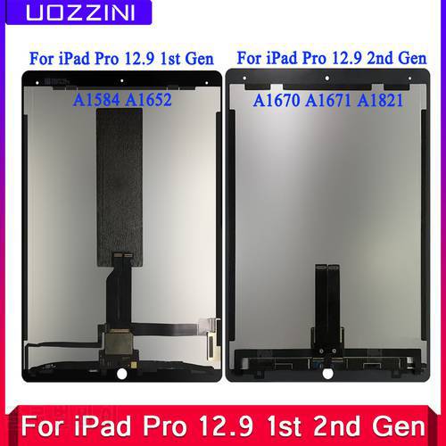 New LCD For iPad Pro 12.9 1st Gen A1584 A1652 For Pro 12.9 2nd Gen A1670 A1671 A1821 Tested Display Touch Screen Assembly