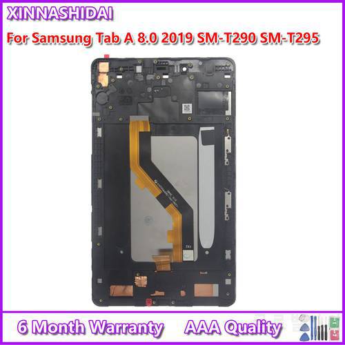 8 Inch For Samsung Tab A 8.0 2019 SM-T290 SM-T295 T290 T295 Touch Screen LCD Display Digitizer Glass Panel Assembly