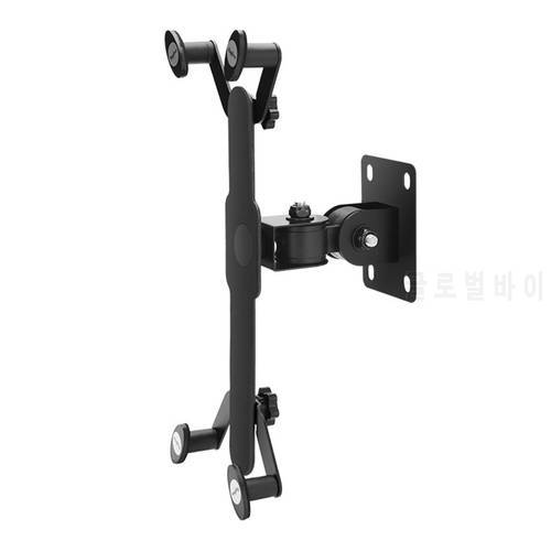 Wall Mount Tablet Stand Long Arm Multi Angle Adjustable Three Shaft Design Metal Cell Phone Pad Wall Mount Holder 95AF