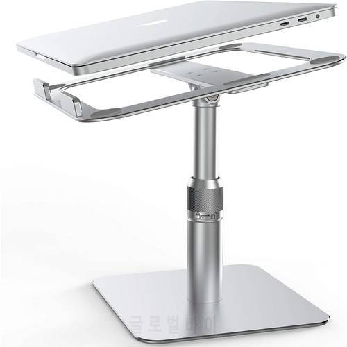 VMEI Laptop Stand Adjustable Height,MacBook Stand[Can 360 Rotating] Ergonomic Aluminum Adjustable Laptop Stand Compatible with