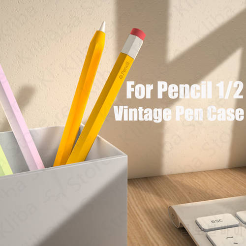 Silicone Pencil Case For Apple Pencil 2nd 1st Tablet Touch Stylus Pouch Portable Protective Cover