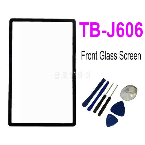 1 piece for Lenovo Tab P11 11 inch TB-J606 J606F front glass screen without touch function