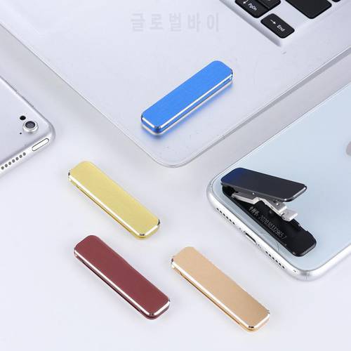 Aluminum Adjustable Phone Holder Mini Invisible Folding Phone Stand Holder For Xiaomi Huawei IPhone LG Smartphones Accessories