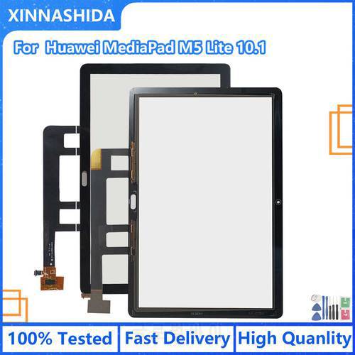 10.1” NEW Touch For Huawei MediaPad M5 Lite 10 BAH2-L09 BAH2-L09C BACH2-L09C BACH2-W19C Touch Screen Digitizer Panel Front Glass