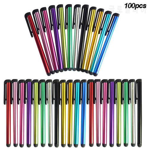 100 Pcs Universal Stylus Pen For Touches Screen Pen For Samsung Android Tablet PC Tab iPad iPhone Pencil стилус для телефона