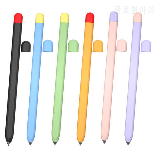 Touch Pen Case Stylus Protective Cover Silicone for Samsung Galaxy Tab S7/S7 Plus/S8/S8 Plus Tablet