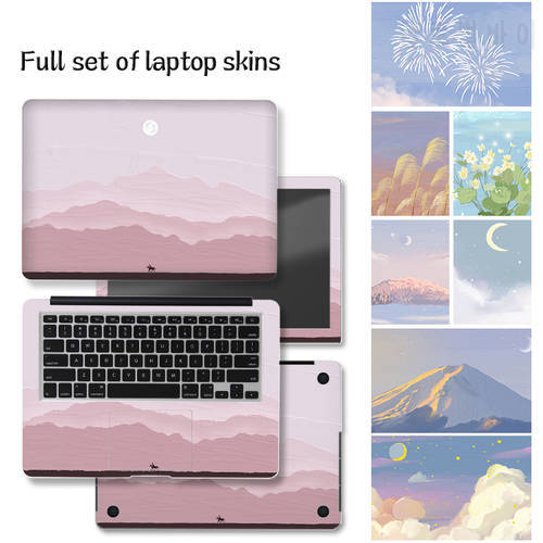 DIY Laptop Sticker Cover Skins Oil Painting Stickers Skin13
