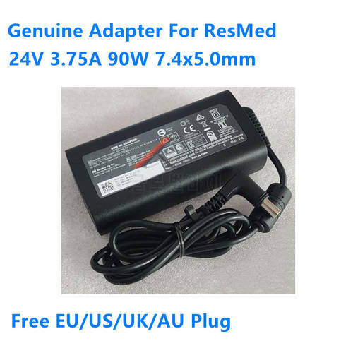 Genuine 24V 3.75A 90W DA-90L24 AC Adapter For ResMed AIR CURVE Power Supply Charger
