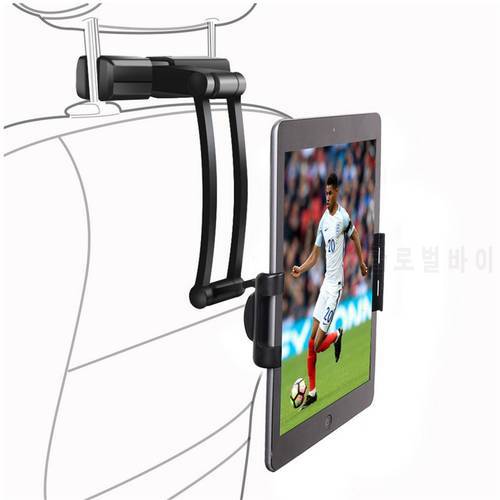 Tablet Car Holder Headrest Mount for Xiaomi iPad Car Holder Back Seat 5.5-11&39&39 Tablet Phone Stand