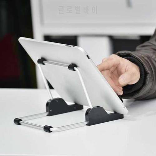 Tablet Holder Stand Super Light Universal Stand for Tablet PC Foldable Adjustable Aluminum Holder Stand for ipad Tablet Support
