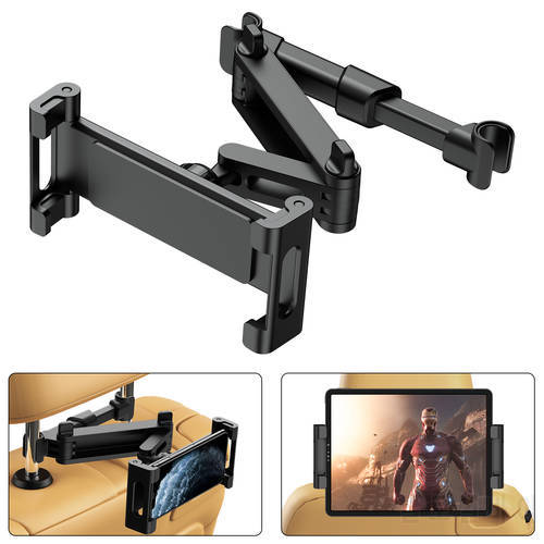 5-11 Inch Phone Tablet PC Car Holder Stand Back Auto Seat Headrest Bracket Support Accessories For iPhone X 8 iPad 1 2 3 4 Mini