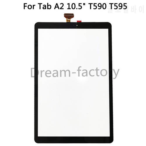 Touch Panel Screen Digitizer Glass Lens Replacement for Samsung Galaxy Tab A 10.5 T590 T595 T597