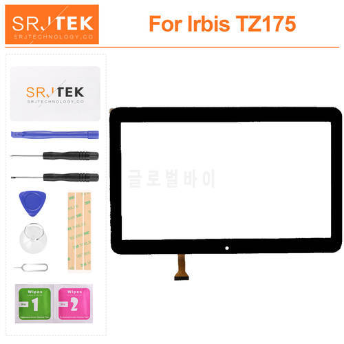 For Irbis TZ175 Display Tablet PC External Capacitive Touch Screen Digitizer Assembly Replacement Outer Glass Sensor Panel Touch