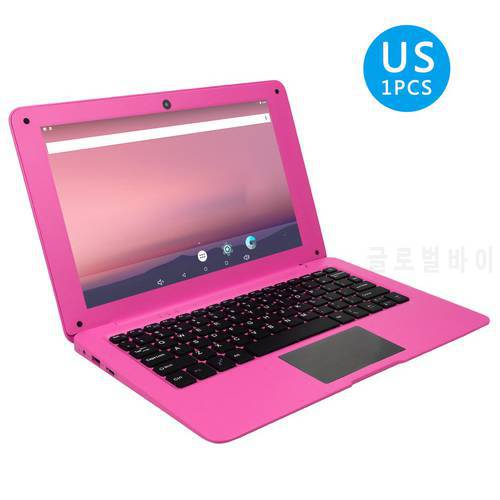 Durable Practical 10.1 Inch A64 WIFI Android 7.1 Laptop Large Screen 2G+16G High Speed Operation Laptop
