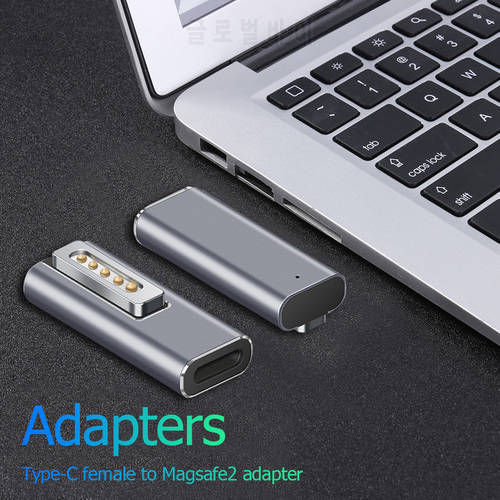 USB Type-c Fema to Female Converter Adapter For Apple Macbook Notebook Type-C Female to Magnetic Male Laptop Conversion Plug