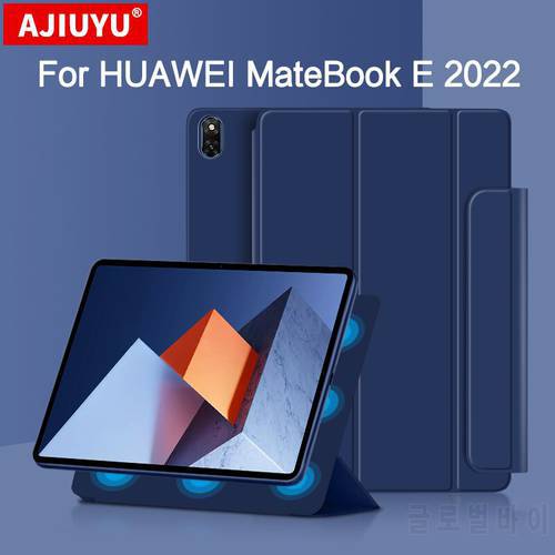 Smart Case For NEW HUAWEI MateBook E 2022 12.6 inch Win 11 DRC-W58 MateBookE Tablet Case Strong Magnetic Adsorption Cover Shell