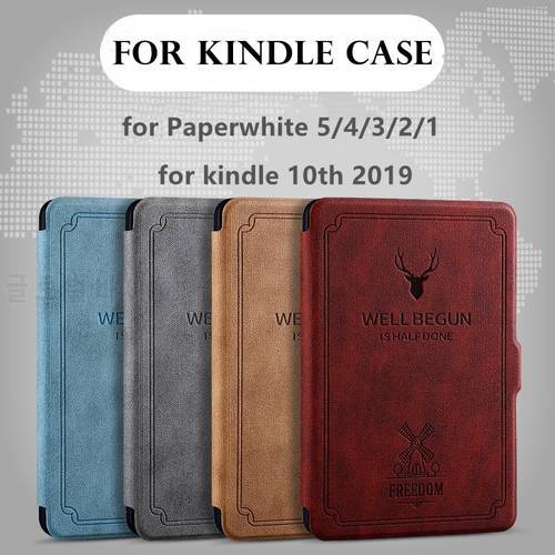 Magnetic Smart Case For Kindle Paperwhite 5 11th 6.8 Inch Auto Sleep Cover For Kindle 10th 2019 Case for Kindle Paperwhite 4/3/2