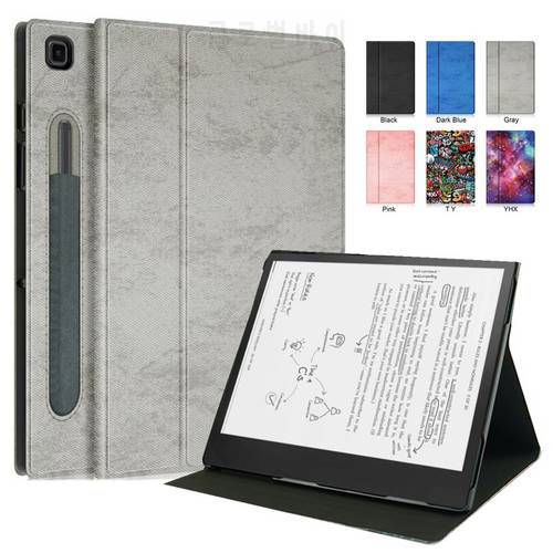 Fabric Multi-Angle Stand Funda for KOBO Elipsa Cover Tablet Shell for KOBO Elipsa 10.3 inch eBook eReader Case