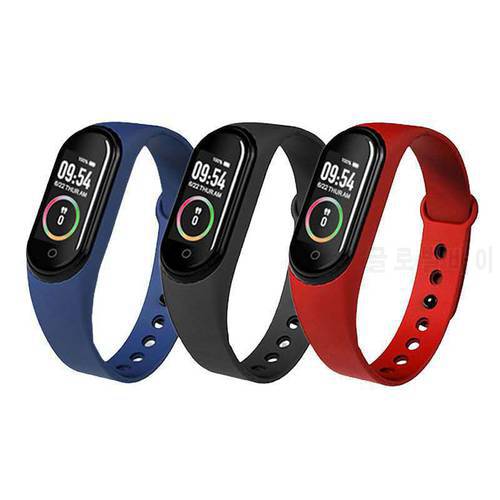 M4 Smart Bracelet Blood Pressure Heart Rate Pedometer Health Monitoring Mobile Sports Bracelet Phone Monitoring