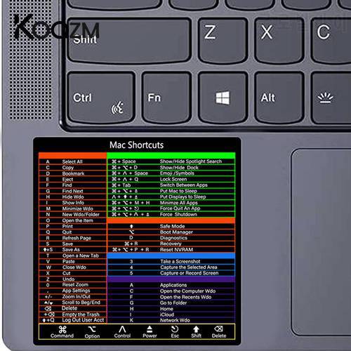1Pcs Windows PC Reference Keyboard Shortcut Sticker Adhesive for PC Laptop Desktop Dropshipping
