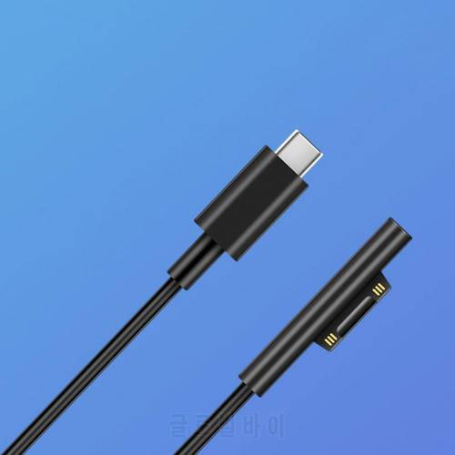 Charging Cord 3A Type-c 1/1.5/1.8m Laptop Charging Cord for Surface Pro 3/4/5/6