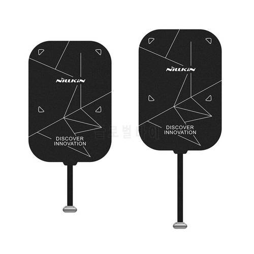 Nillkin Magic Tags QI Wireless Charging Receiver Type C Adapter For Phone 5S SE 6 6S 7 Plus S6 S7 Wirelss Charging Tag