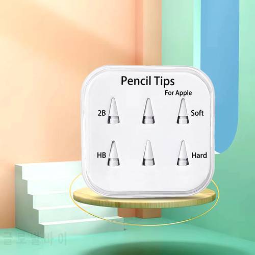 Tip for Apple Pencil Tip for 1st /2nd Double-Layered Generation Soft & Hard Nib for iPad Pencil TIP Enough for4 Years of Use
