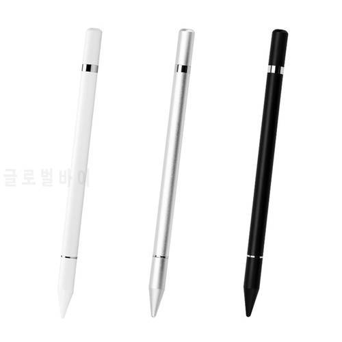 Stylus Pen Compatible Touch Screen Tablets WK3006 2 in 1 Stylus Ballpoint Pen Capacitive Disc Tip Stylus for Touch Screens