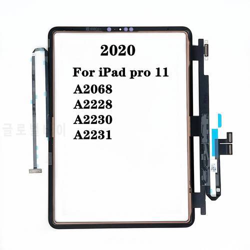 Original TouchScreen for iPad Pro 11 2nd 2020 A2068 A2228 A2230 A2231 Touch Screen Glass Digitizer Display Screen Panel Assembly
