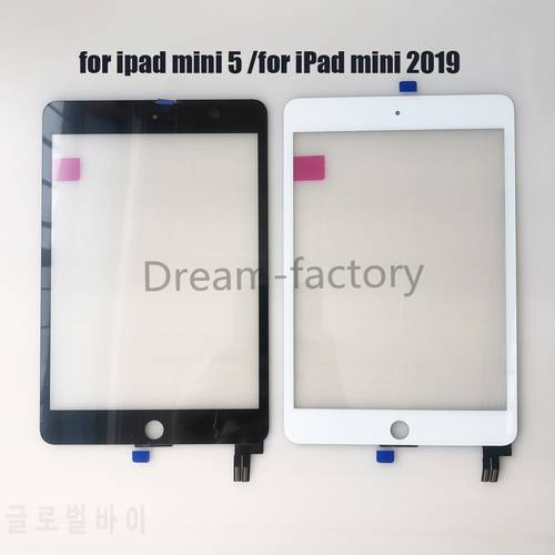 OEM Touch Panel Screen Glass Digitizer Adhesive Sticker No Button for iPad Mini 4 5 A1538 A1550 A2124 A2126