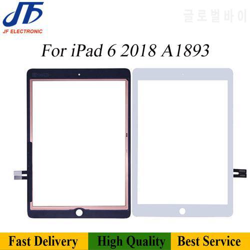 10Pcs Touch Panel replacement for iPad 6 2018 A1893 6th 9.7 Gen A1954 touch screen digitizer front outer glass with Adhesive