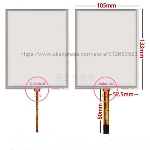 133mm*105mm New 5.7 Inch Resistive Touch Screen Replacement For TP177A 4 Wire Handwriting External Screen