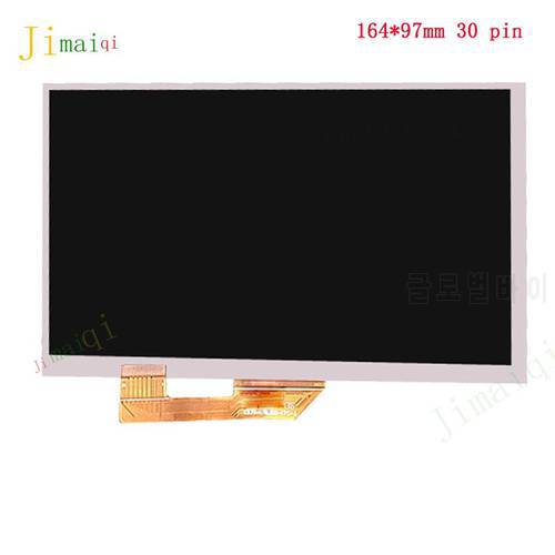 100% New LCD Display Matrix For 7 inch irbis tz720 Tablet inner display Panel Lens Glass Module replacement