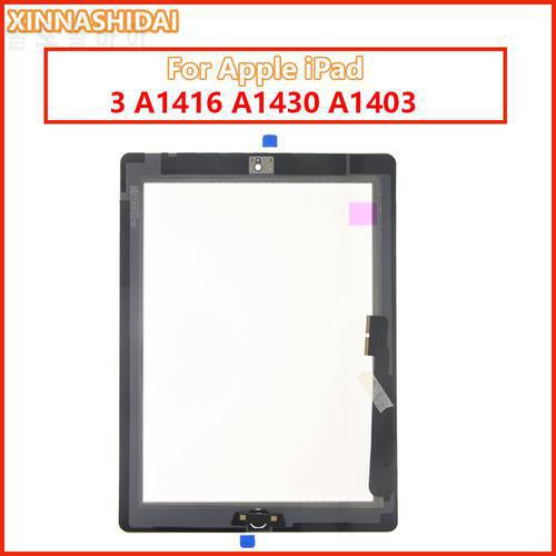 Touch Screen For iPad 3 4 iPad3 iPad4 A1416 A1430 A1403 A1458 A1459 A1460 LCD Outer Digitizer Sensor Glass Panel Replacement