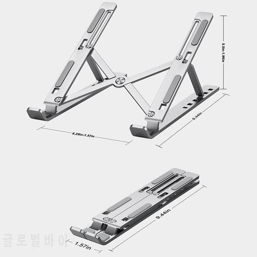 Laptop Stand For Desk Aluminium Alloy Notebook Stand Laptop Computer Accessories Foldable Support Notebook Monitor Holder|Laptop