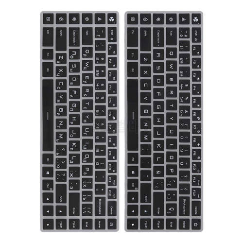 Spanish/Russian Computer Keyboard Skins Protector Fits for Xiaomi 15.5in Gaming Laptop Keyboard Accessories