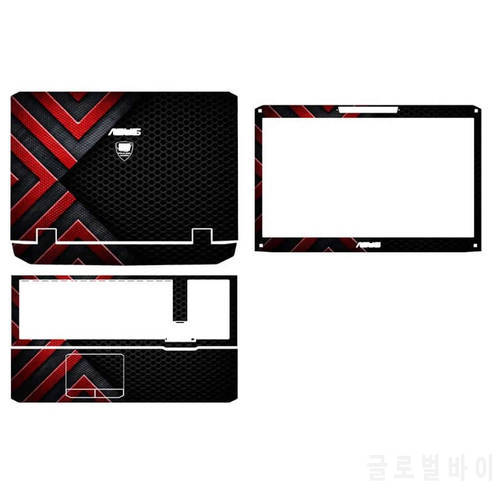 KH Laptop Sticker Skin Decals Cover Protector Guard for ASUS G75 G75JH G75JW G75SW