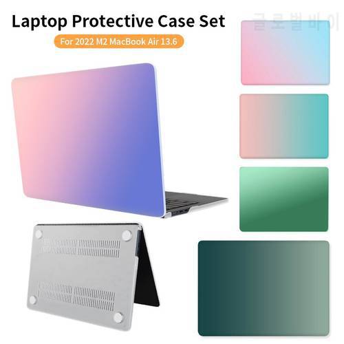 Laptop Cover for 2022 MacBook Air13.6 M2 A2681 protective case pro13.3 m2 A2338 Anti-shell transparent Vinyl Skin