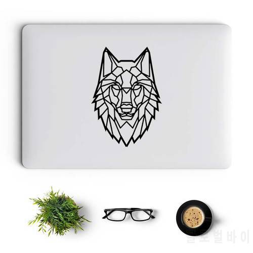 Geometrical Wolf Laptop Sticker for Macbook Pro 14 16 Air Retina 11 12 Touch Bar 13 15 Inch Mac Book Skin Zenbook Notebook Decal