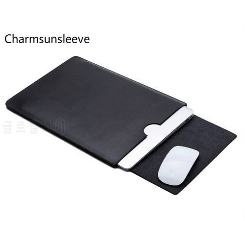 Charmsunsleeve For ASUS VivoBook Pro 17 N705UD 17.3“ Ultra-thin Pouch Cover,Microfiber Leather Laptop Bag Sleeve Case