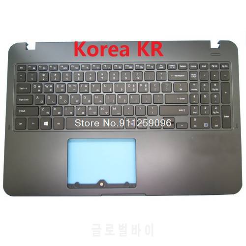 Laptop PalmRest&keyboard For Samsung NT551EBE NT550EBE 551EBE 550EBE English US Korea KR Brazil BR BA98-01813B Upper Case Cover