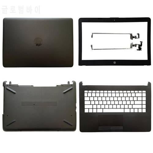 New Laptop LCD Cover /Front Bezel Palmrest Bottom Case Hinges For HP 14-BS 14-BW14- BU 14G-BR TPN-Q186 240 245 246 G6