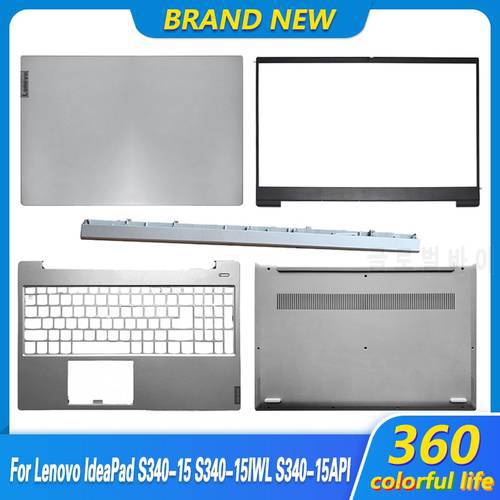 NEW For Lenovo IdeaPad S340-15 S340-15IWL S340-15API Laptop LCD Back Cover/Front bezel/Hinge Cover/Palmrest/Bottom Case HInges