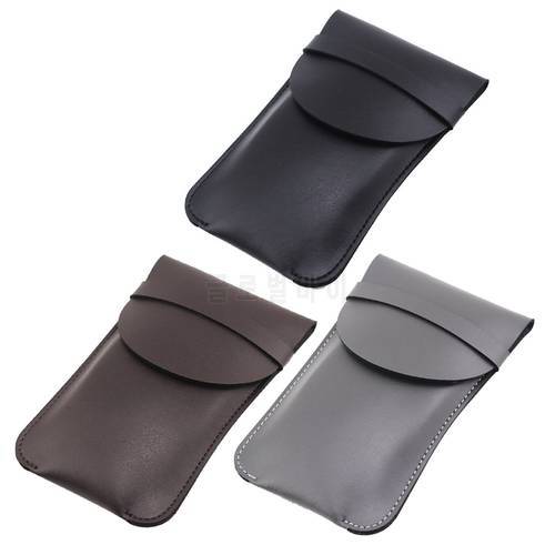 Gaming Mouse Storage Box Anti-scratch Case for Magic Mouse 2 / 1 Travel Carrying Pouch Bag Anti-scratch PU Leature