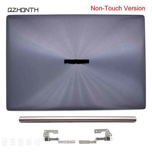 New For ASUS UX303 UX303L UX303U U303L UX303LA UX303LN LCD Back Cover + Hinges + Cover Gray Non-Touch Version