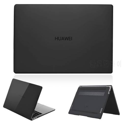 Laptop Case for Huawei MateBook D14/D15/13/14/MagicBook 14/15/Pro 16.1/x14/x15/MateBook X Pro /X 2020 Matte Black Hard Shell