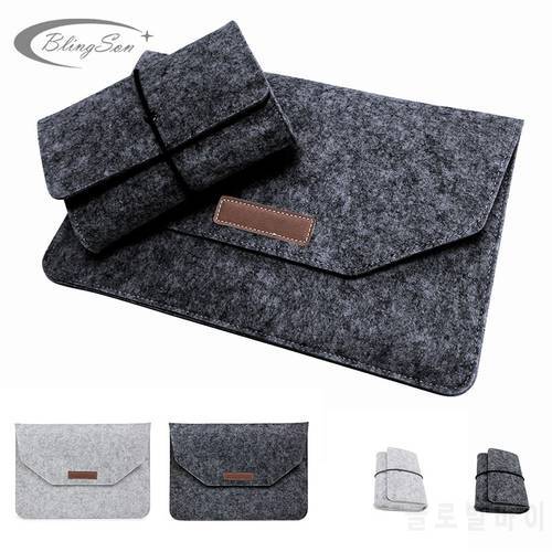 Laptop Bag Felt Sleeve Bag Case For Apple Macbook Retina Pro 15 Notebook Soft Wool Bussiness Bags for All 15 inch Laptop Cover