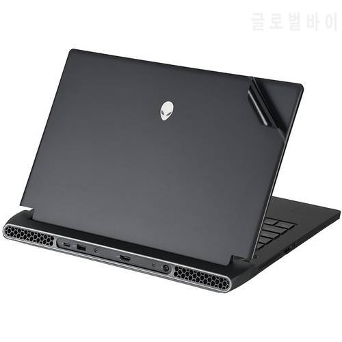 Black Matte Laptop Sticker Skin Decal Protector Cover for Alienware 15 17 X14 X17 X15 R1 M15 M17 R2 R3 R4 R5 Area-51m 2020-2022